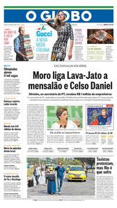 O Globo Capa 02/04/2016